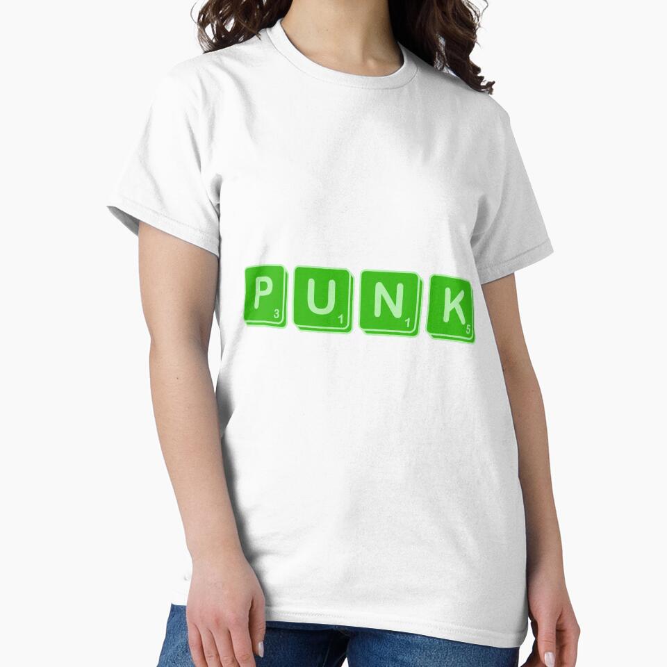 Punk Points -  Green Letter Tiles by SerpentSkyArts