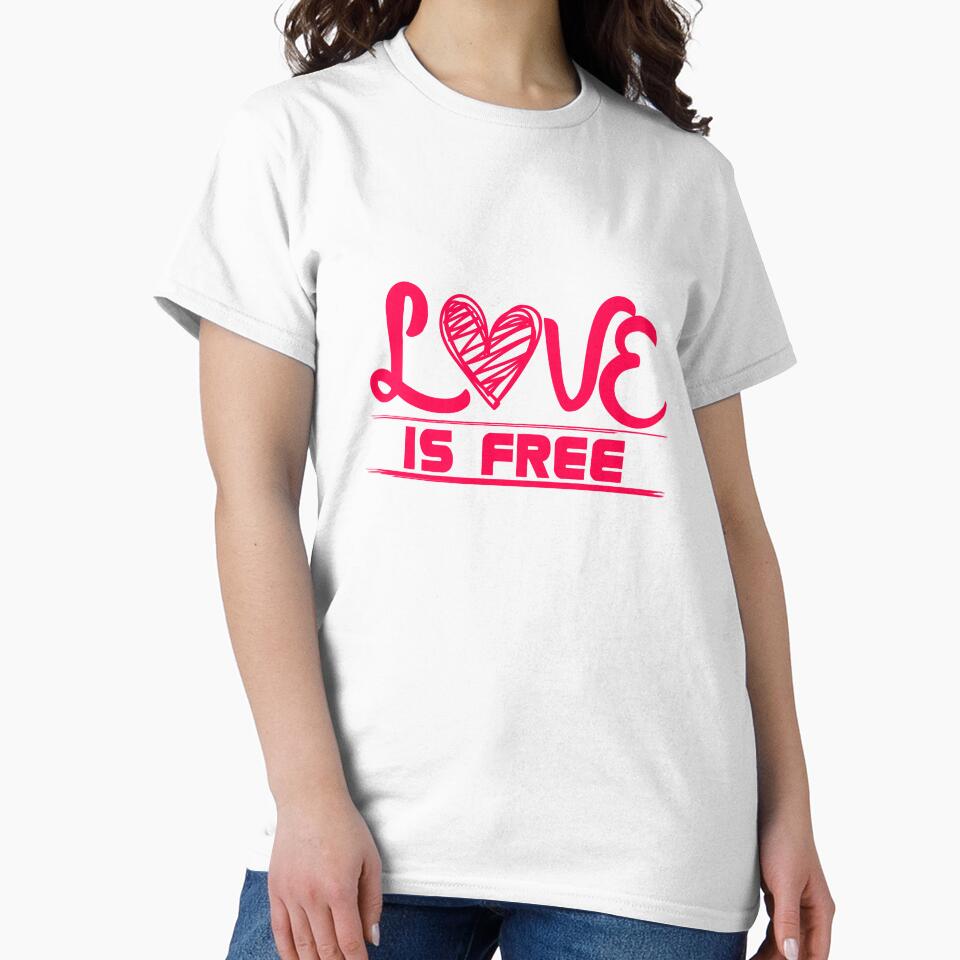 Love Is Free by Greenway Creations T-Shirts, Hoodie, Sweatshirt | BlankRebels.com (Image 2)