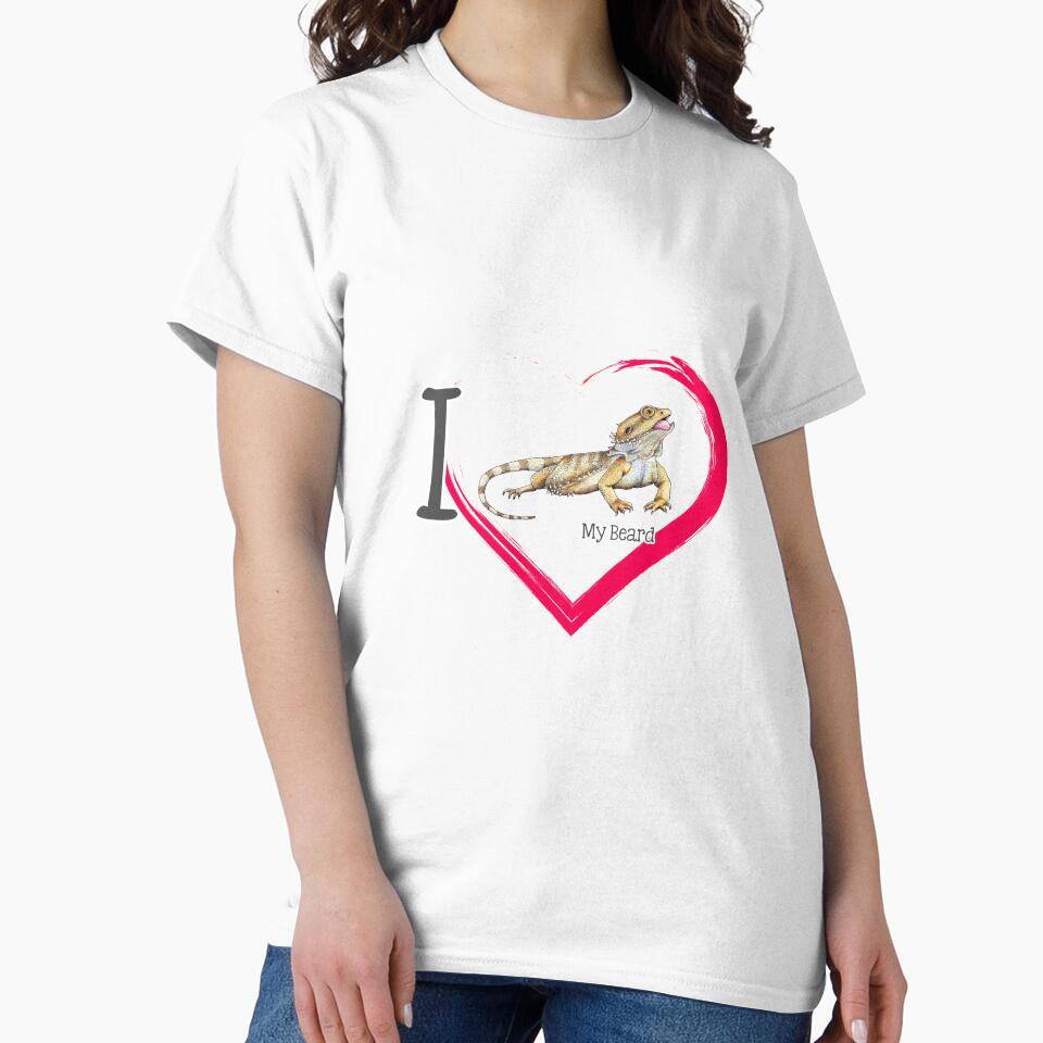 I love my Bearded Dragon by Julie Townsend T-Shirts, Hoodie, Sweatshirt | BlankRebels.com (Image 2)
