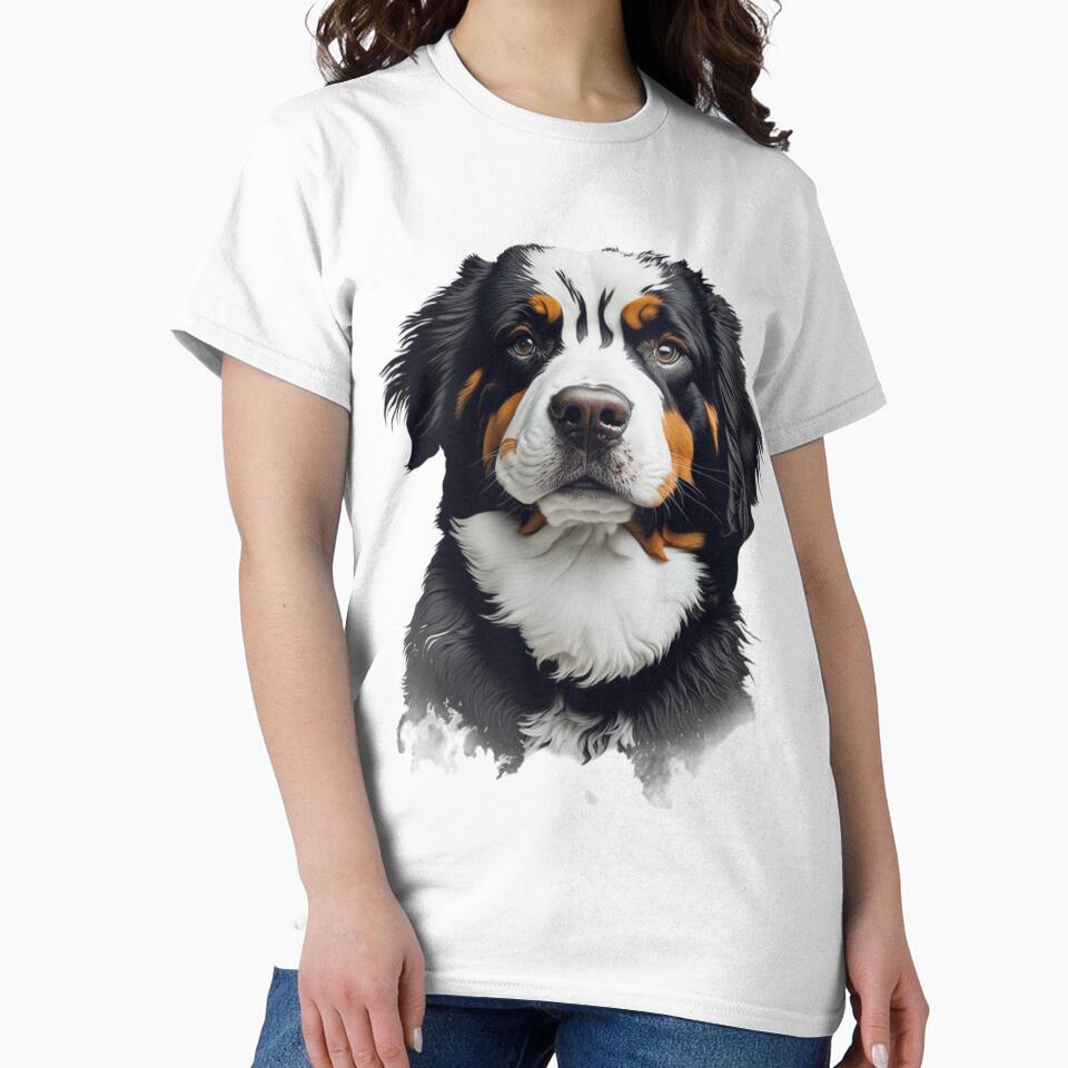 Wildlife Canvas Portrait For A Dog by WildSpiritPaint T-Shirts, Hoodie, Sweatshirt | BlankRebels.com (Image 2)