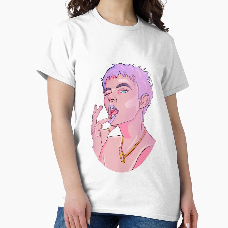 Grungy Girl Graphic Tee – Punk Rock Grunge Vintage Style T-Shirt by nadaneshart Hoodie, Sweatshirt (Image 2)