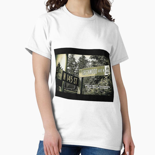 145th Street & Greenwood Avenue, Shoreline, Washington by Mistah Wilson by The Street Sign Store
