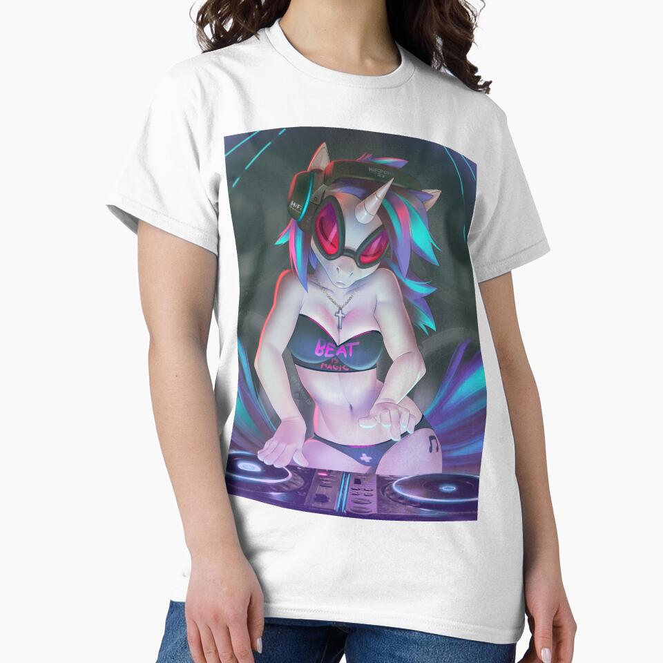 DJ girl by Miles-DF T-Shirts, Hoodie, Sweatshirt | BlankRebels.com (Image 2)