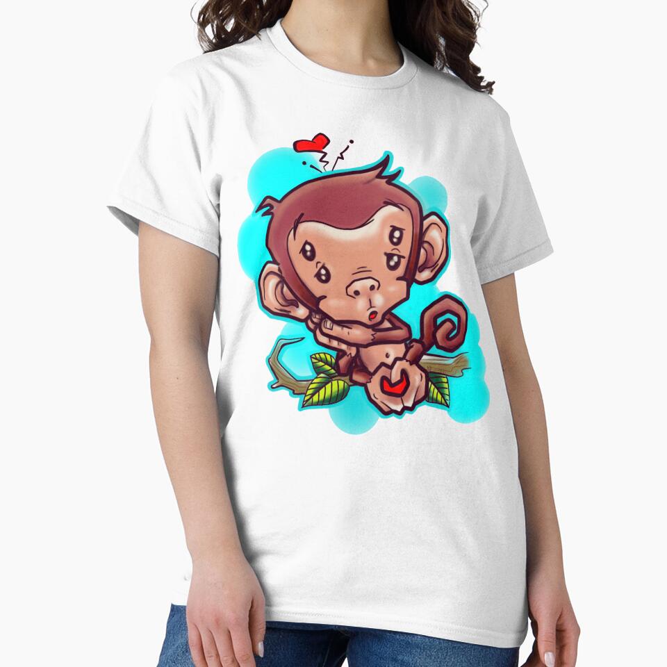 Four Eyed Monkey by MetroInk T-Shirts, Hoodie, Sweatshirt | BlankRebels.com (Image 2)