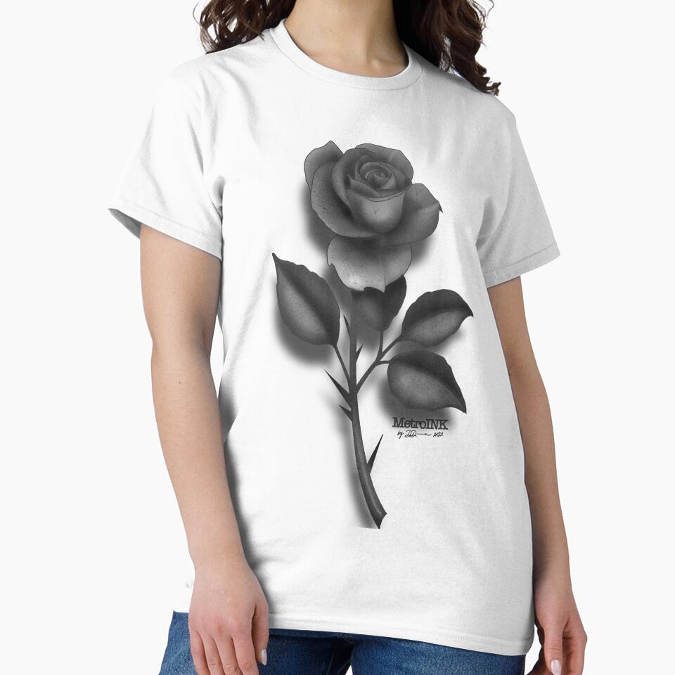 Rose Stone by MetroInk T-Shirts, Hoodie, Sweatshirt | BlankRebels.com (Image 2)