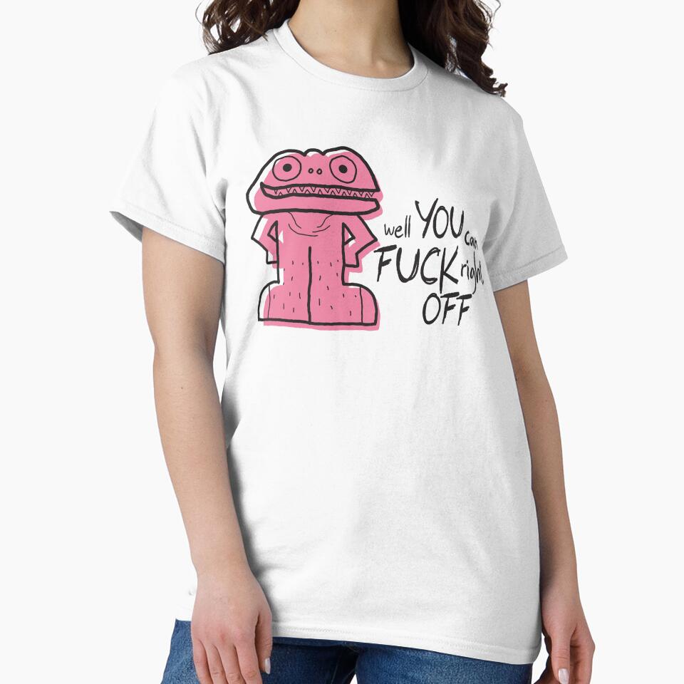Cute Monster Says Fuck Off by LordAutmnBottom T-Shirts, Hoodie, Sweatshirt | BlankRebels.com (Image 2)