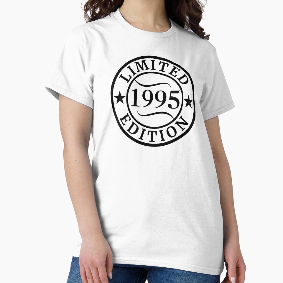 Limited 1995 Edition happy 30th birthday 29th anniversary by highflycrafts T-Shirts, Hoodie, Sweatshirt (Image 2)