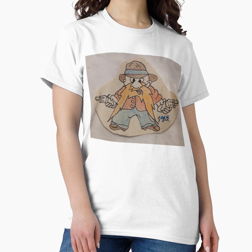 Comical gunfighter by Justinjmcook T-Shirts, Hoodie, Sweatshirt | BlankRebels.com (Image 2)