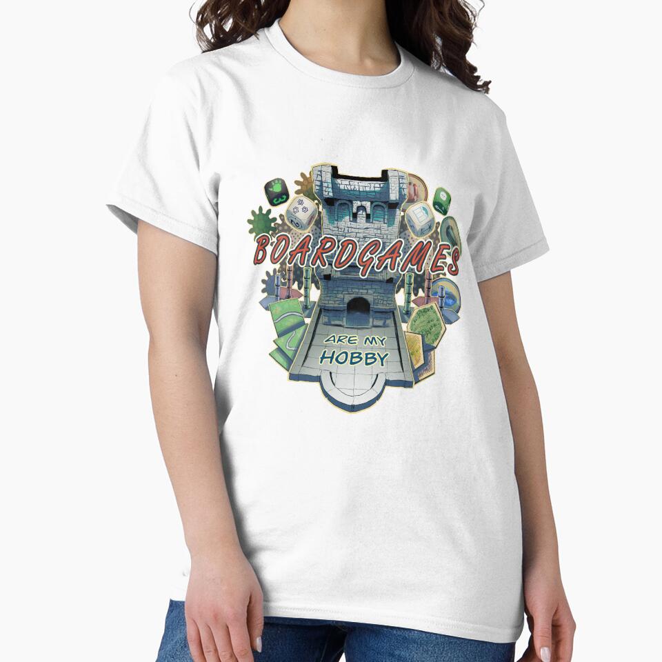 Board Games Are My Hobby, Tabletop Components by Alexandre Pita T-Shirts, Hoodie, Sweatshirt | BlankRebels.com (Image 2)