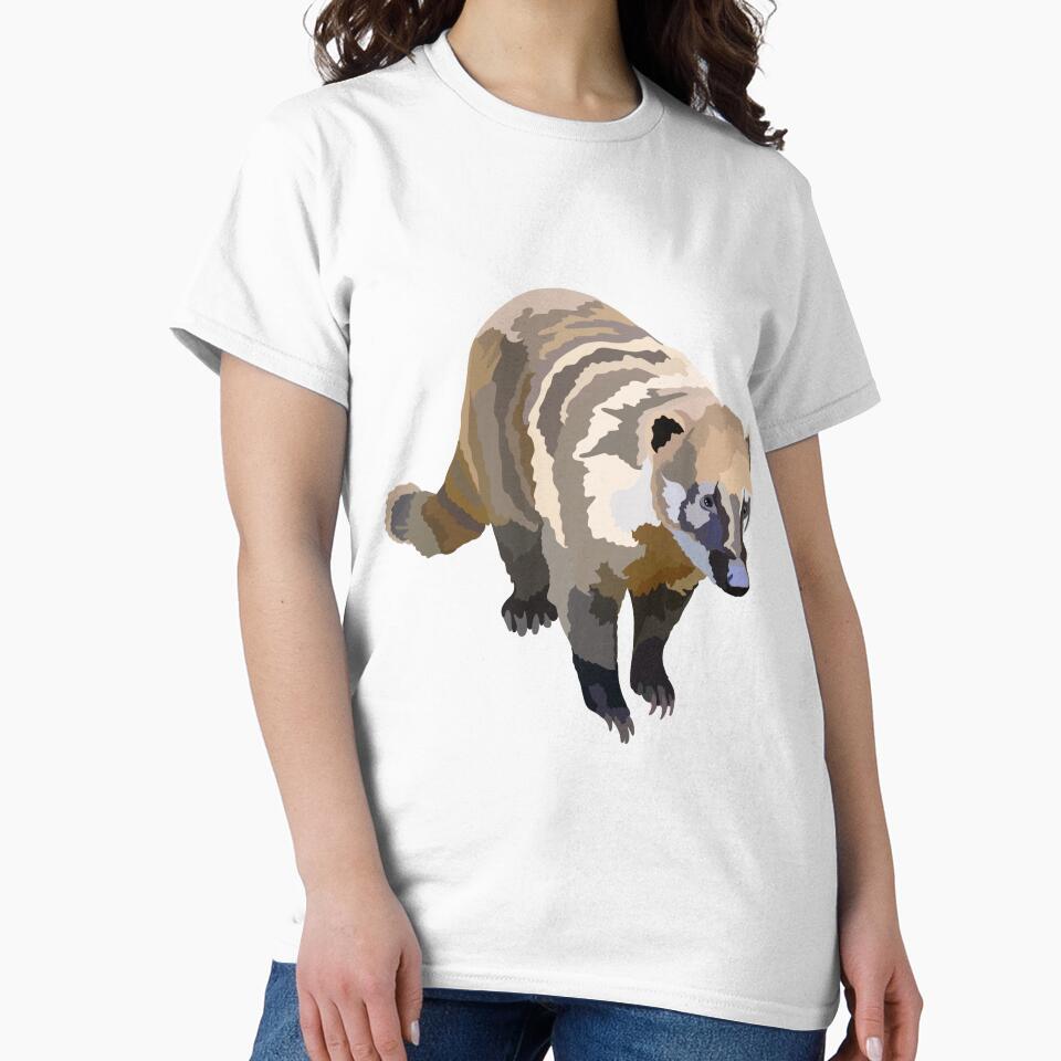 C is for Coati, Coati Illustration – Playful South American Mammal Wildlife Art by PrettylittlepastelUk... (Image 2)