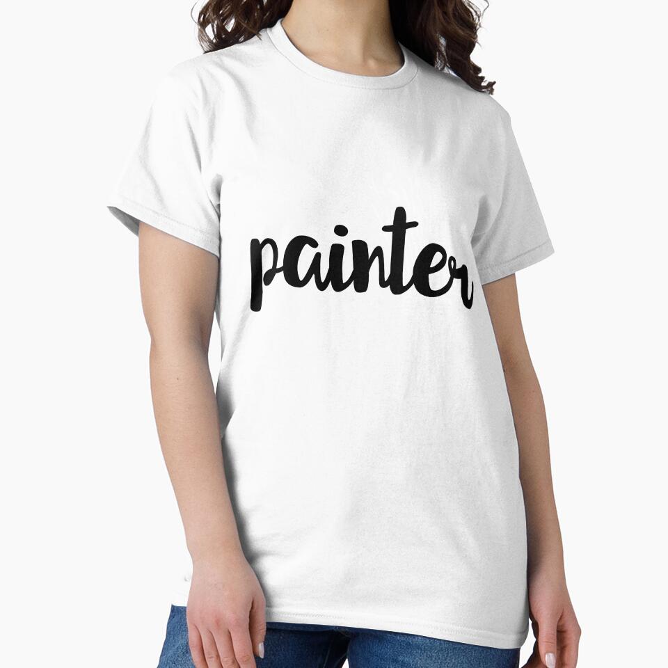 Painter Design with paint brushes by geekspeakjunk