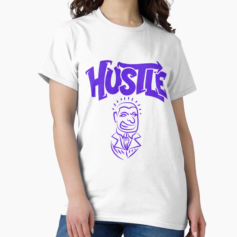 Hustle Inspired Bold Lettering Art by madwordlab T-Shirts, Hoodie, Sweatshirt | BlankRebels.com (Image 2)