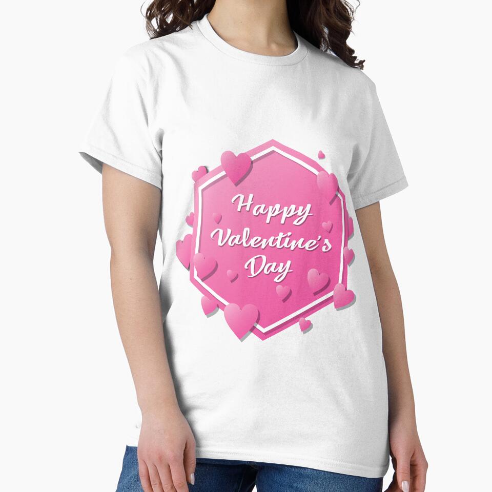 Happy Valentine's Day by fatrin99 T-Shirts, Hoodie, Sweatshirt | BlankRebels.com (Image 2)