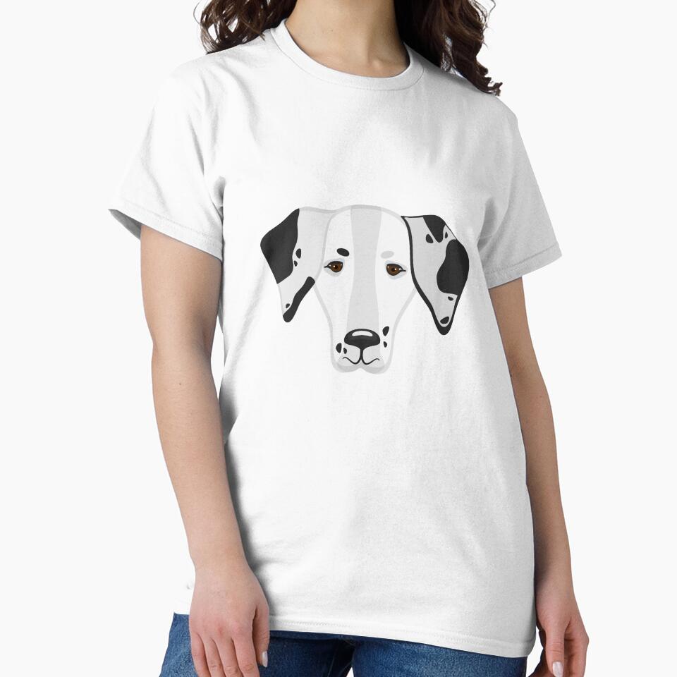 Adorable Dalmatian Dog Cute Sticker Design T-Shirt Hoodie by ivaostrogonac Sweatshirt | BlankRebels.com (Image 2)