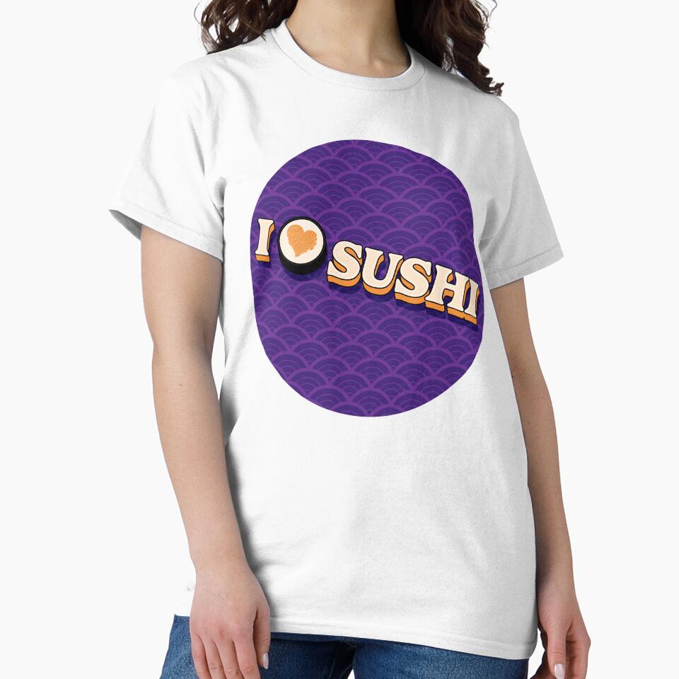 I Love Sushi by Ezra Arendse T-Shirts, Hoodie, Sweatshirt | BlankRebels.com (Image 2)