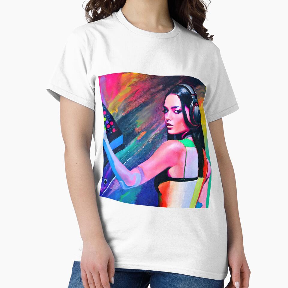 DJ - The DJ's Dream by ElLocoMus T-Shirts, Hoodie, Sweatshirt | BlankRebels.com (Image 2)