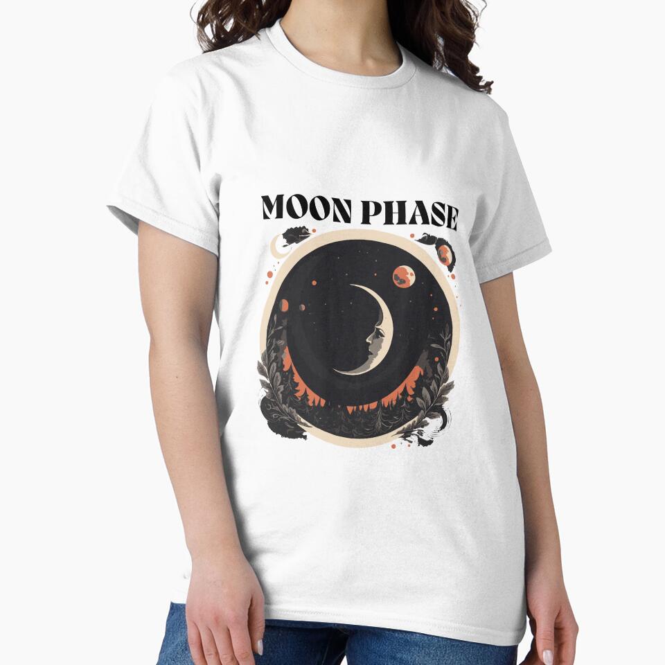 Moon Phase by designsoftinaa T-Shirts, Hoodie, Sweatshirt | BlankRebels.com (Image 2)