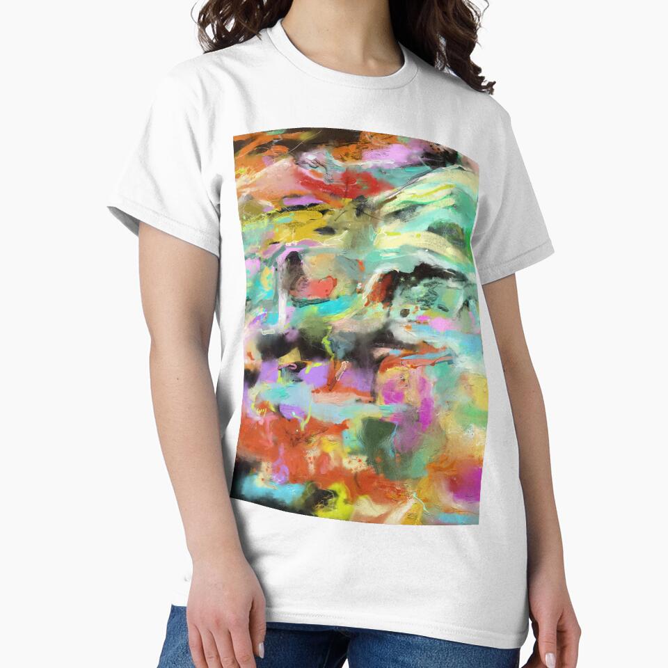 Abstract Art Contemporary Art 205 by myDigitalArt T-Shirts, Hoodie, Sweatshirt | BlankRebels.com (Image 2)