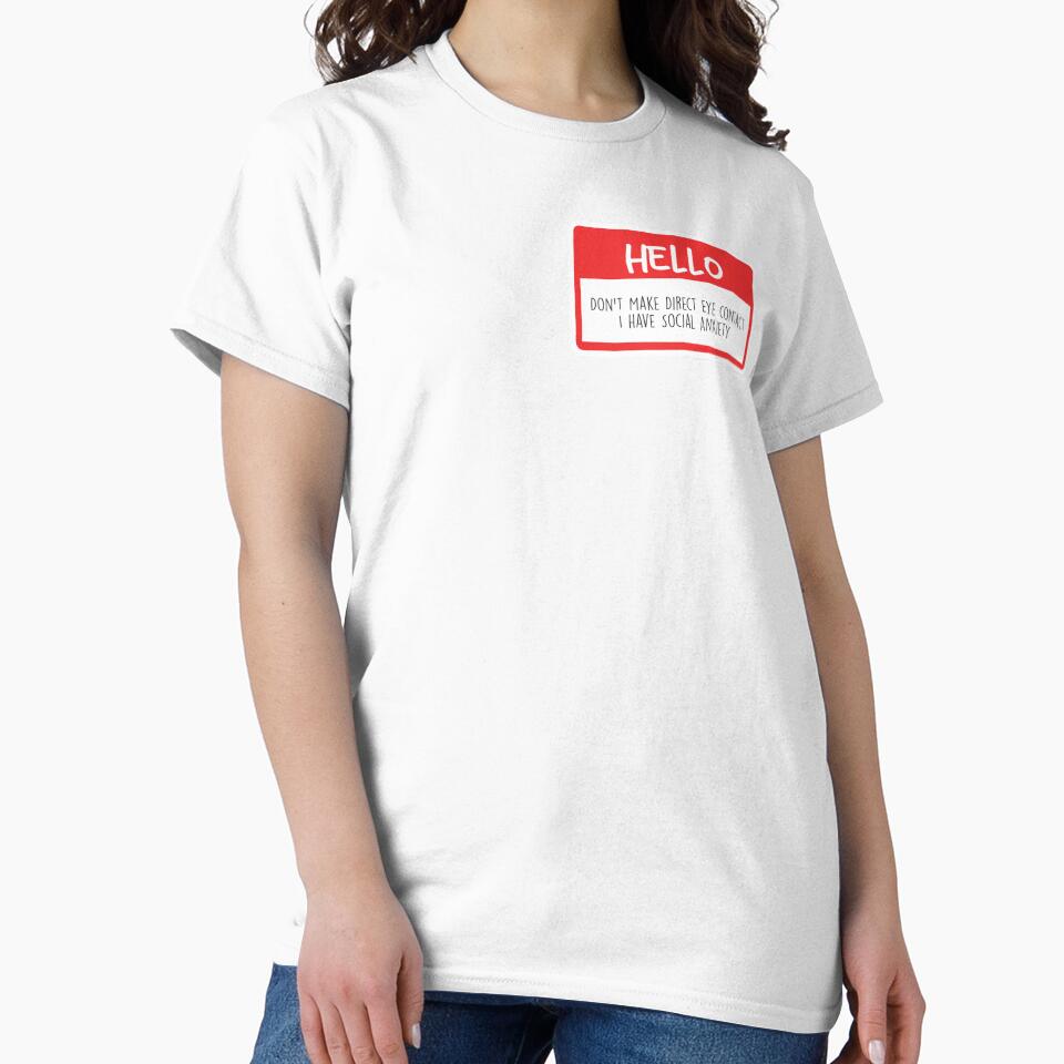 No direct eye contact by ChaquitaB T-Shirts, Hoodie, Sweatshirt | BlankRebels.com (Image 2)