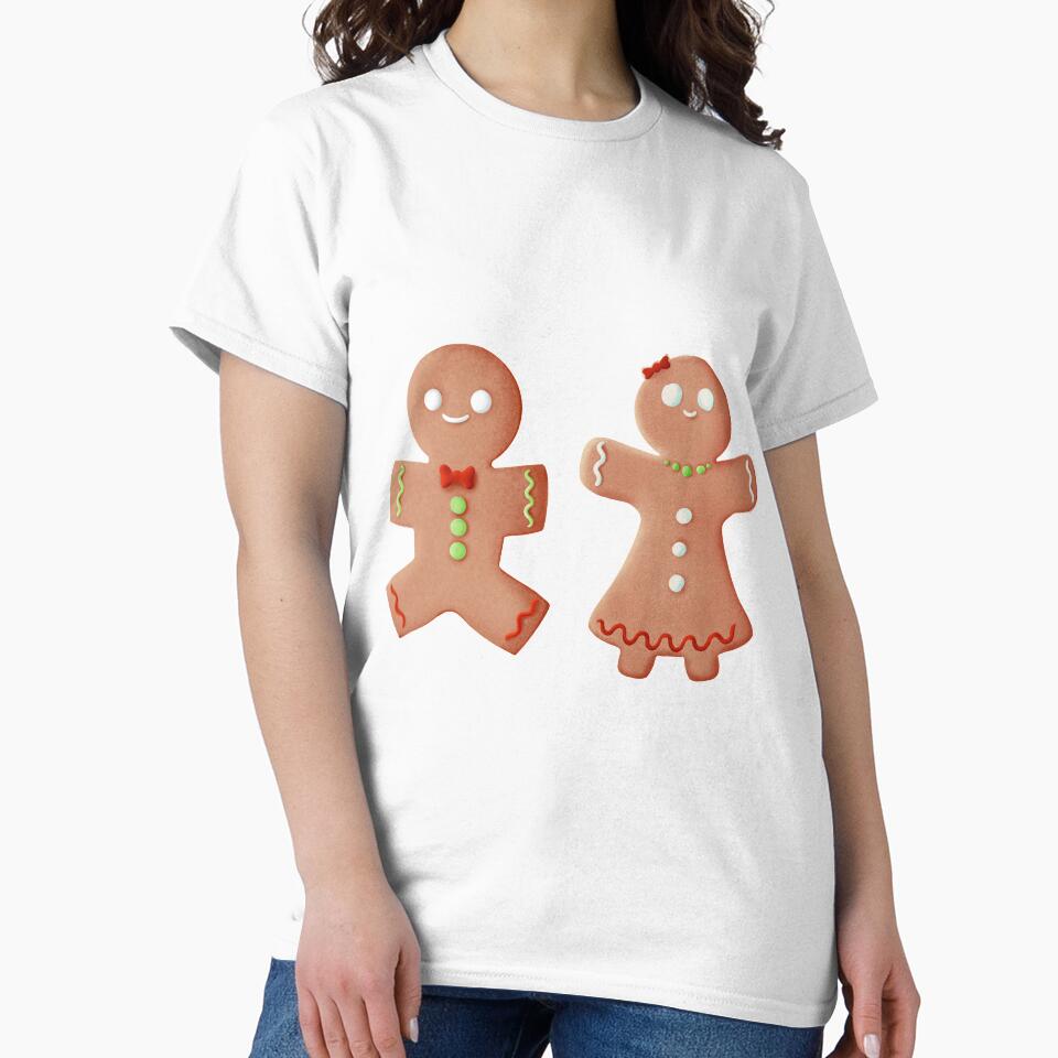 Gingerbread couple by Tell it with a Cat T-Shirts, Hoodie, Sweatshirt | BlankRebels.com (Image 2)
