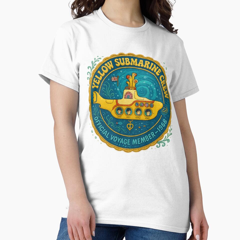 Yellow Submarine Crew Badge – 1968 Official Voyage T-Shirts, Hoodie, Sweatshirt