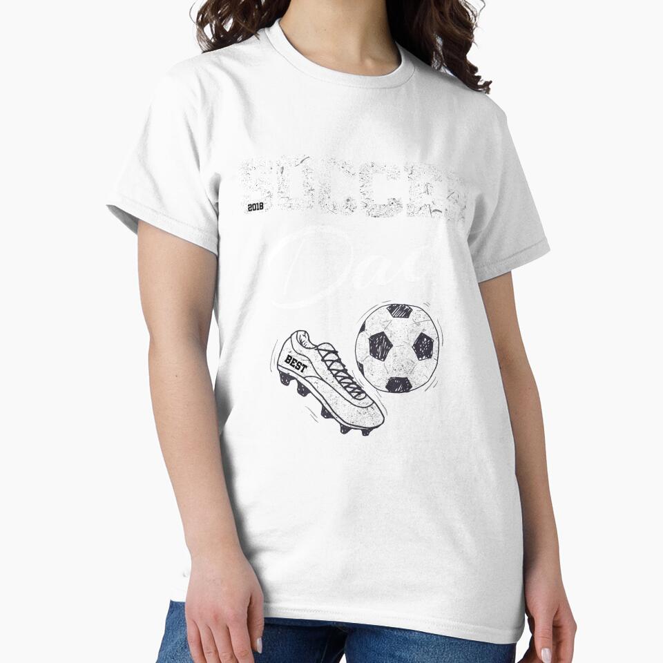 Soccer Gifts Soccer Dad T-Shirt for Football Lovers by Sardine Designs
