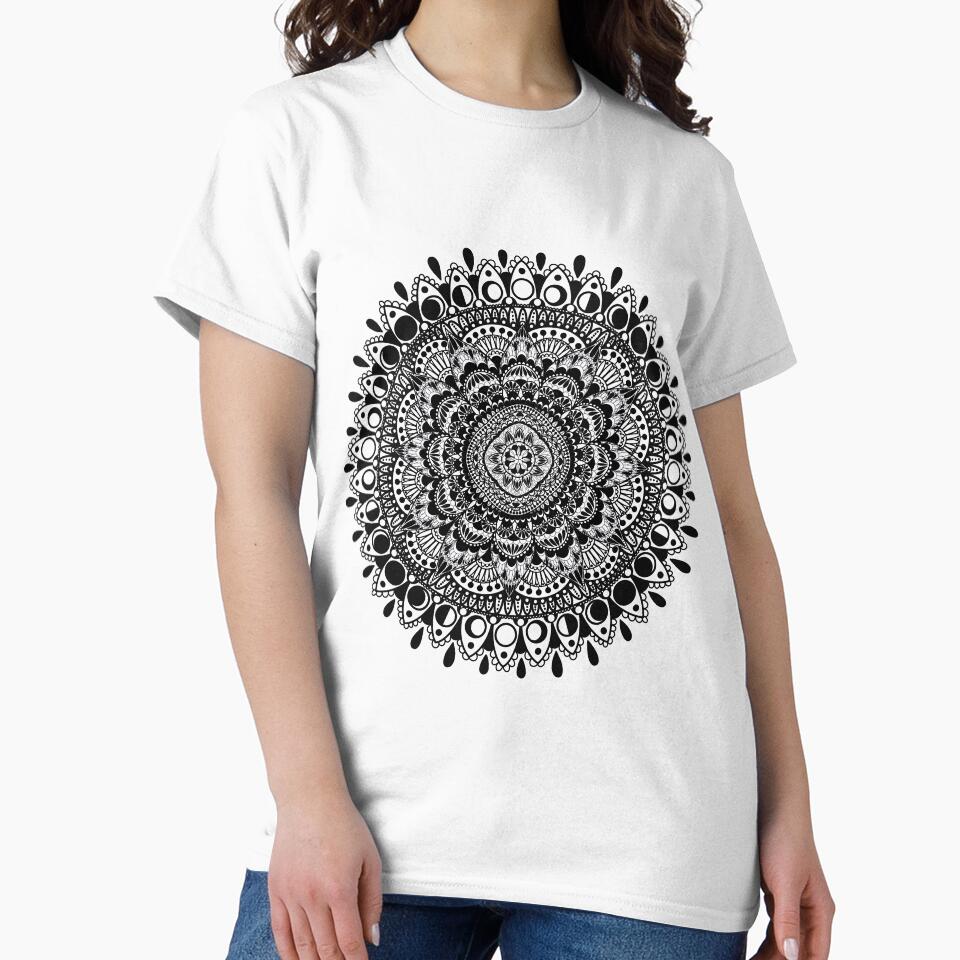 moon phase geometric design by hamsterparent T-Shirts, Hoodie, Sweatshirt | BlankRebels.com (Image 2)