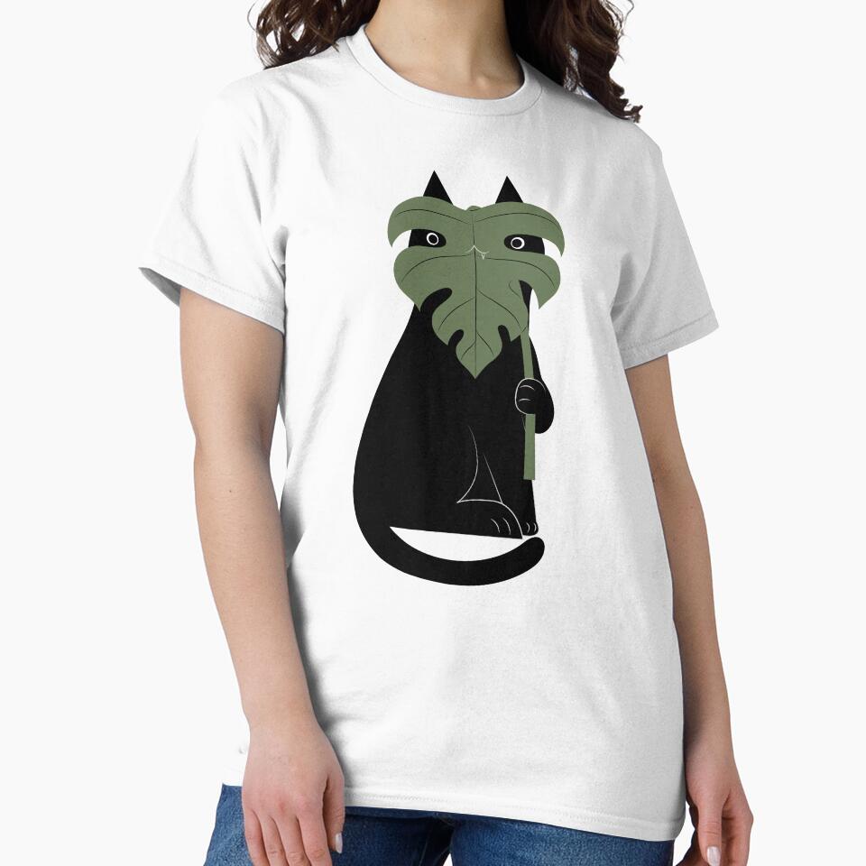 Cat and Plant 14: Monster-a by ilovedoodle