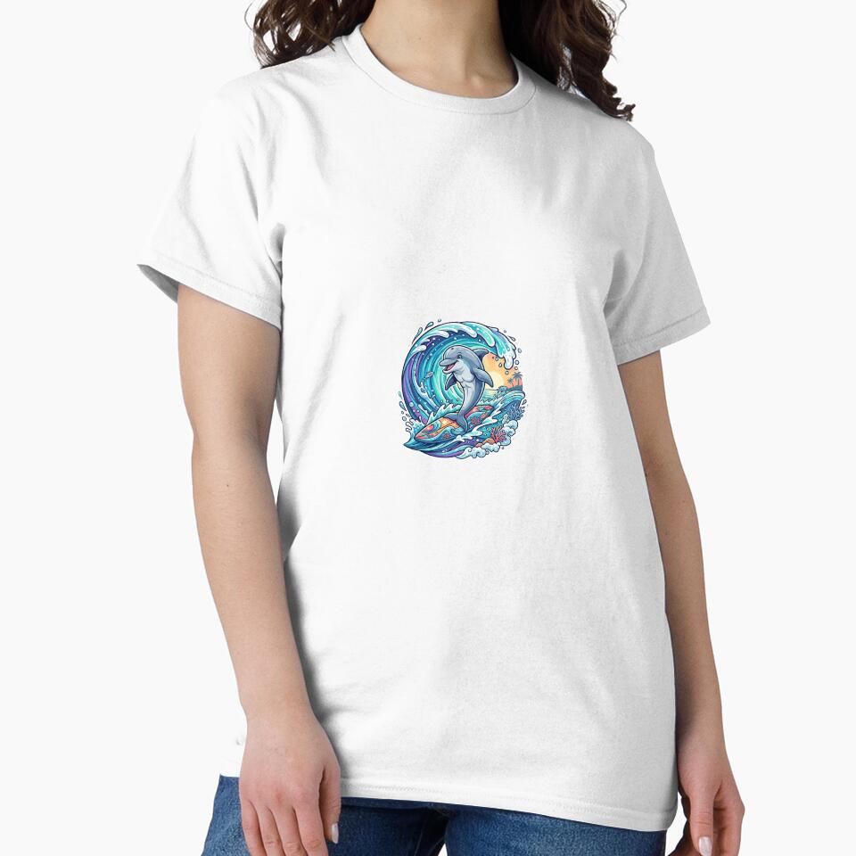 Surfing Dolphin by HilDesign