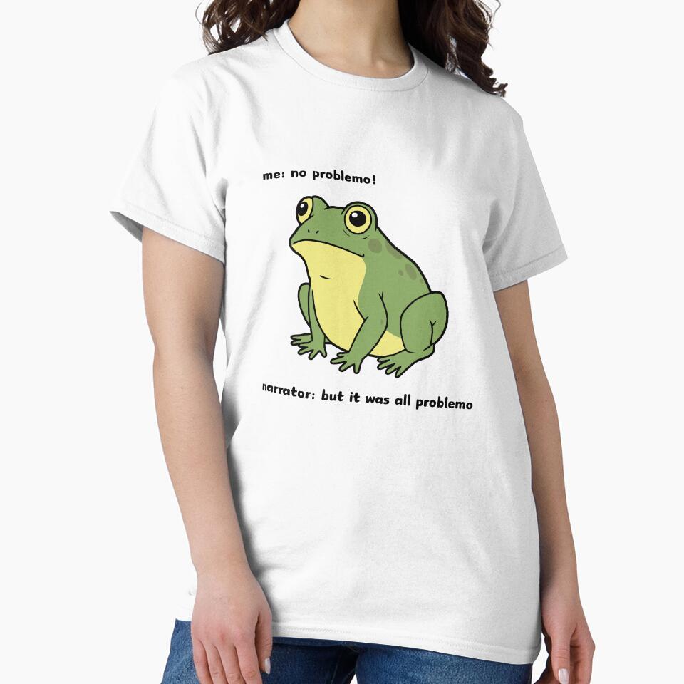 Funny Frog Shirt – I’M Not Problem Meme Illustration T-Shirts, Hoodie, Sweatshirt
