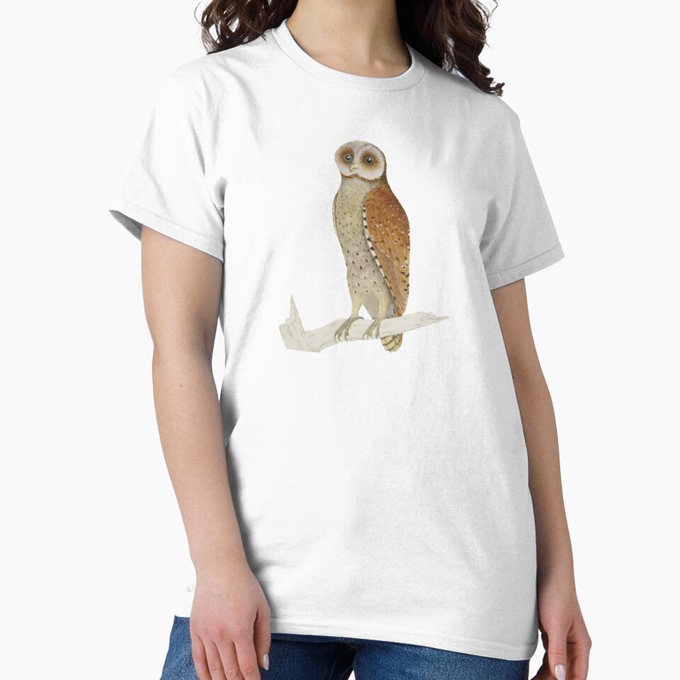 Vintage Bay Owl Illustration by bookishneighbor T-Shirts, Hoodie, Sweatshirt | BlankRebels.com (Image 2)