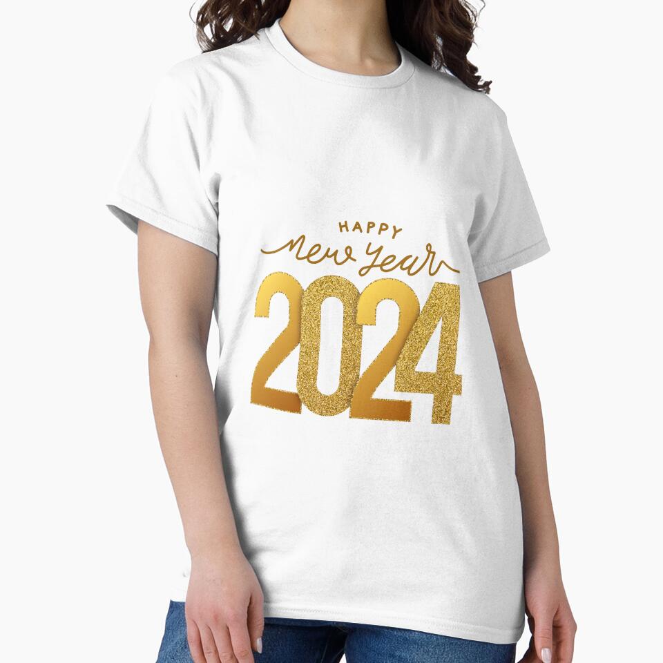 Happy new year 2024 bye 2023 by CreativaNook T-Shirts, Hoodie, Sweatshirt | BlankRebels.com (Image 2)
