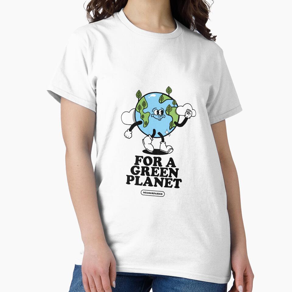 For A Green Planet by NegoGraphicsES T-Shirts, Hoodie, Sweatshirt | BlankRebels.com (Image 2)