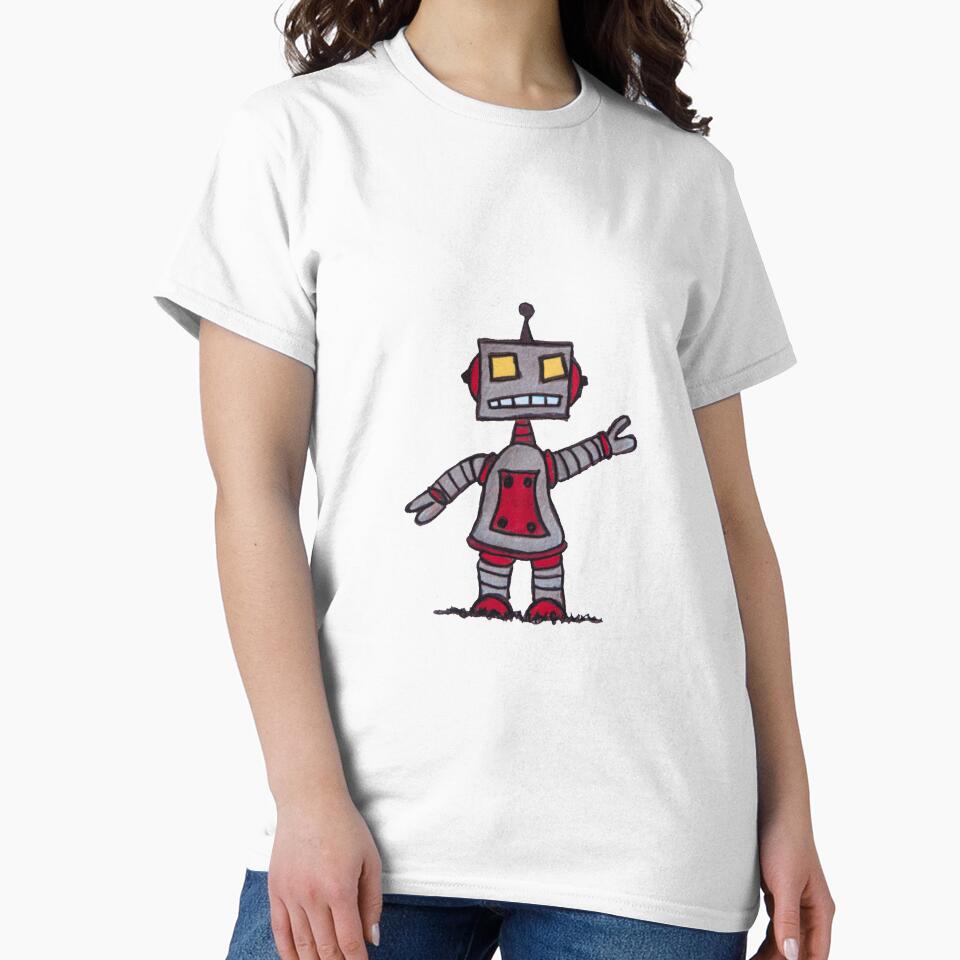 Space ROBOT by hiqualityinc T-Shirts, Hoodie, Sweatshirt | BlankRebels.com (Image 2)