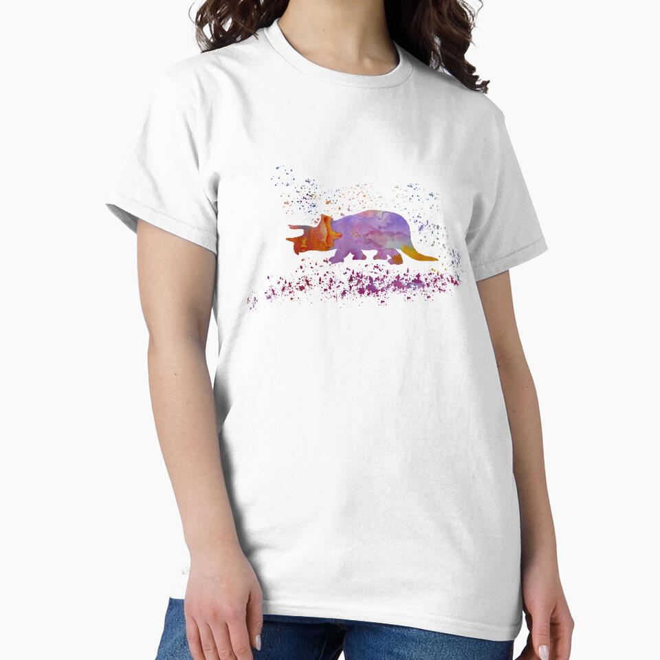 Triceratops by BittenByErmines T-Shirts, Hoodie, Sweatshirt | BlankRebels.com (Image 2)