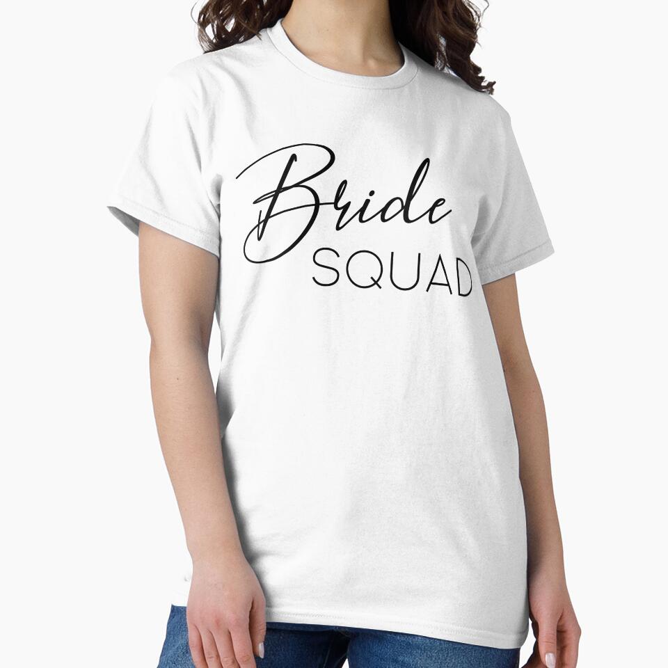 Bride Squad by MAINxSTRM T-Shirts, Hoodie, Sweatshirt | BlankRebels.com (Image 2)