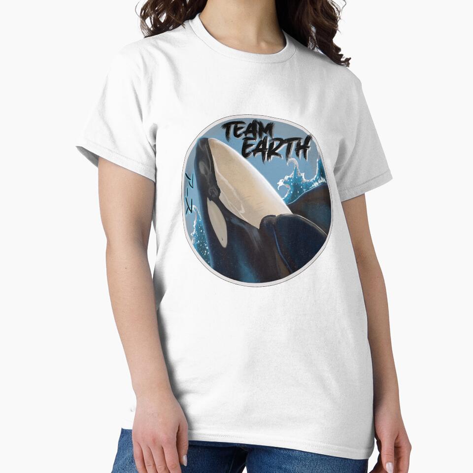 Team Earth by Neku-valkai T-Shirts, Hoodie, Sweatshirt | BlankRebels.com (Image 2)