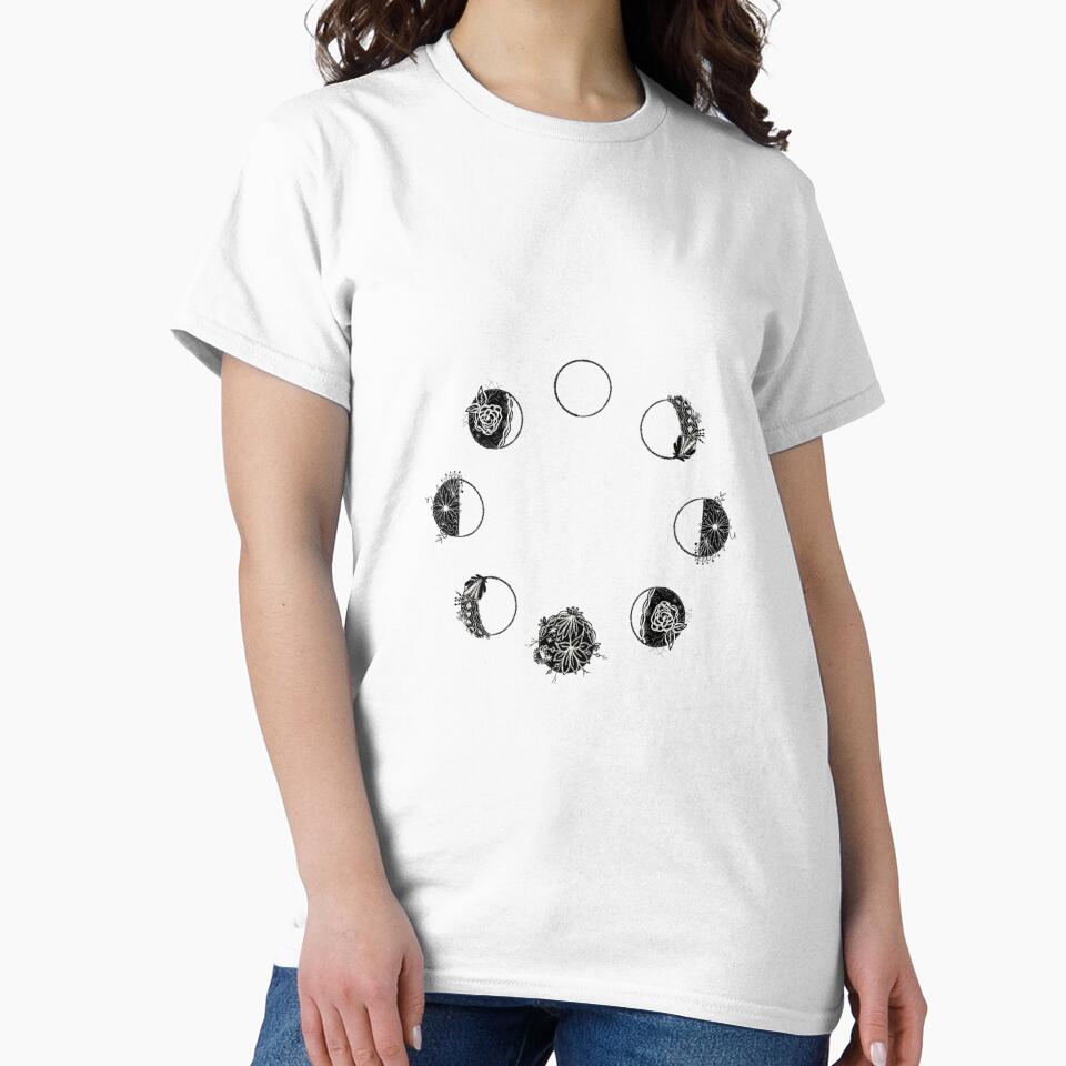 Moon Cycle by emilymalone4 T-Shirts, Hoodie, Sweatshirt | BlankRebels.com (Image 2)