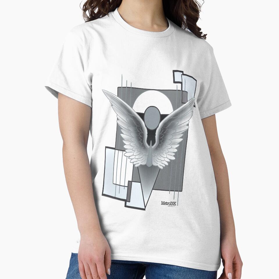 Praying Angel by MetroInk T-Shirts, Hoodie, Sweatshirt | BlankRebels.com (Image 2)