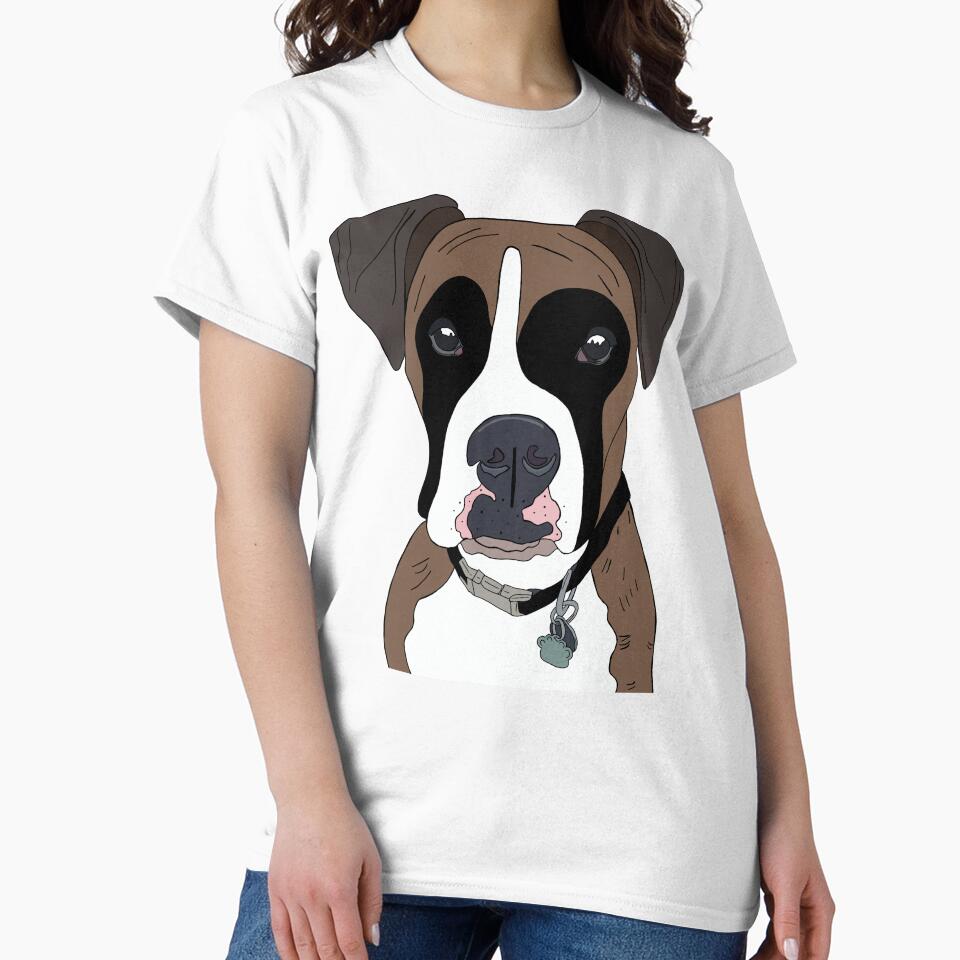 Max the Boxer by Quick Brown Fox Canada T-Shirts, Hoodie, Sweatshirt | BlankRebels.com (Image 2)