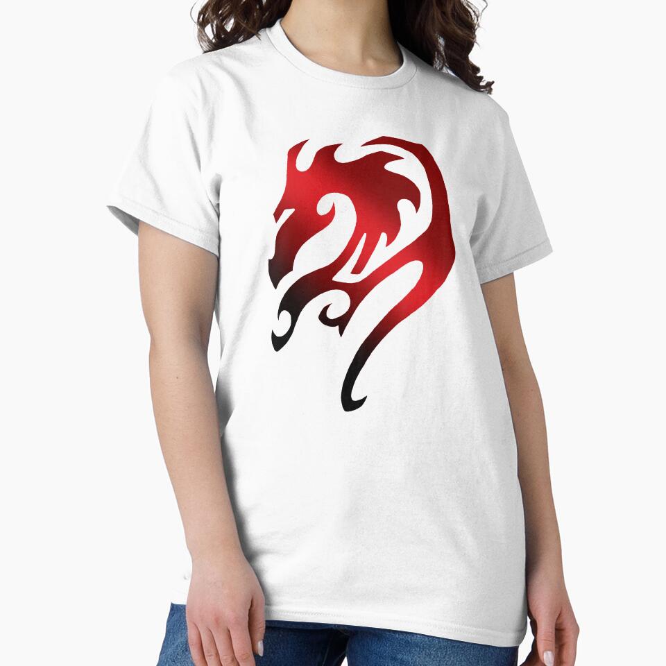 Dragon Stencil Red by MQ-Dragons T-Shirts, Hoodie, Sweatshirt | BlankRebels.com (Image 2)