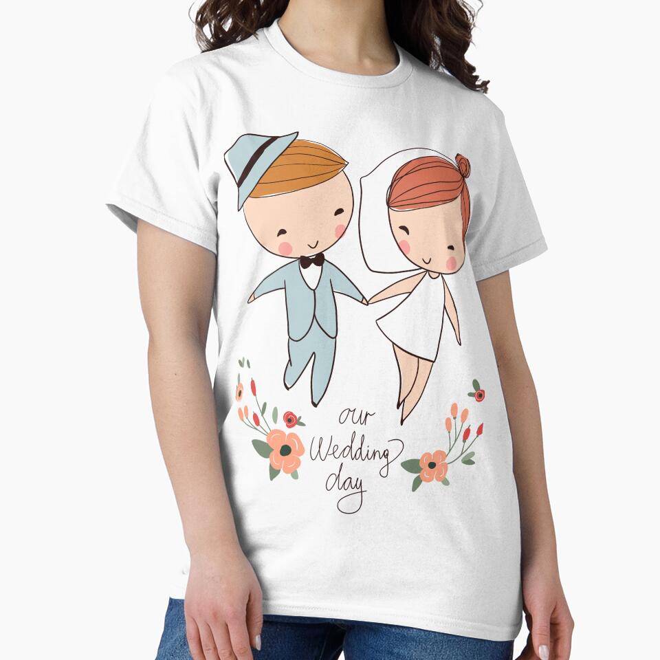 A Match Made in Heaven: Sweet Couple Design by trendarmy T-Shirts, Hoodie, Sweatshirt | BlankRebels.com (Image 2)