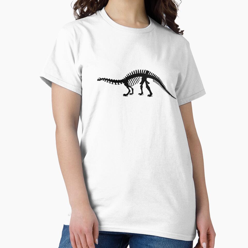 Brontosaurus skeleton by MordaxFurritus T-Shirts, Hoodie, Sweatshirt | BlankRebels.com (Image 2)