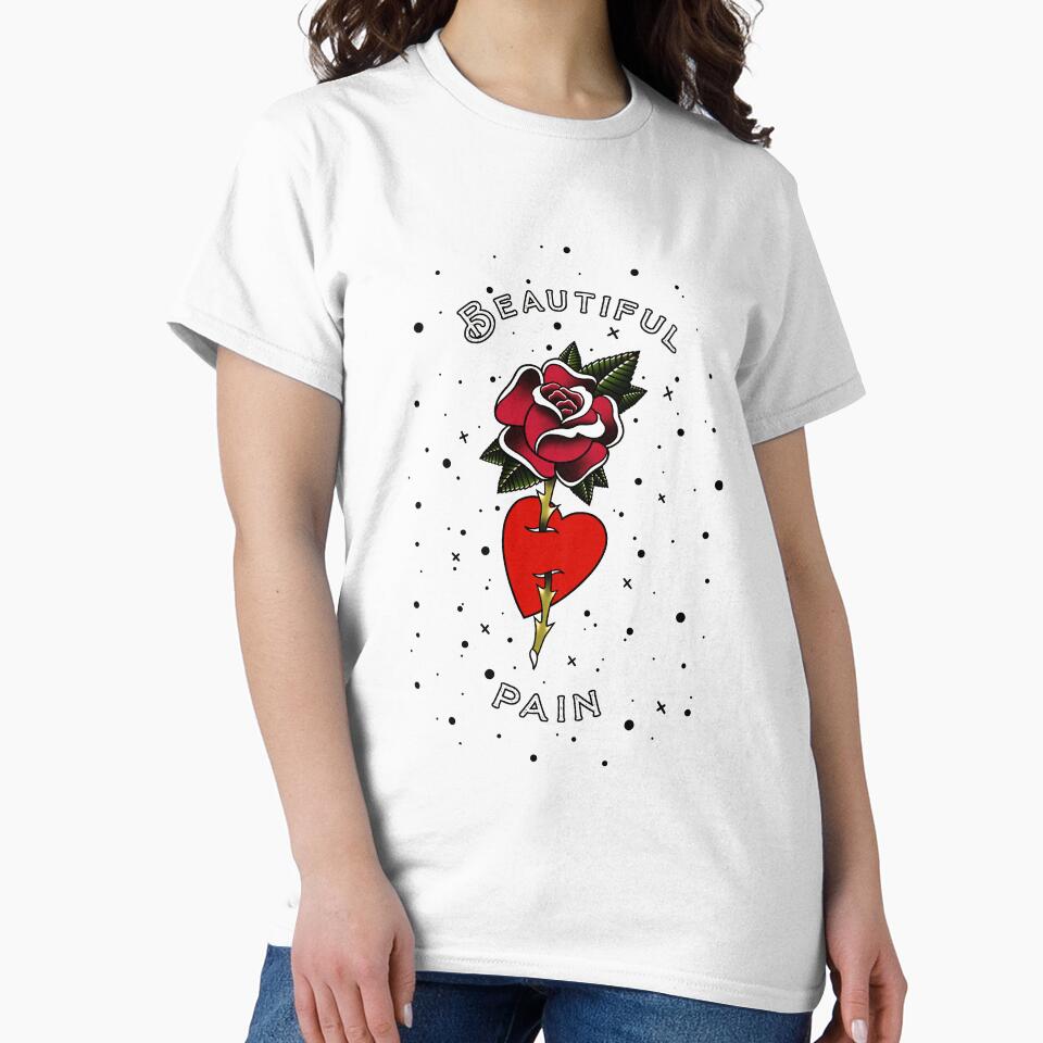 Beautiful pain by SoulArtLove T-Shirts, Hoodie, Sweatshirt | BlankRebels.com (Image 2)