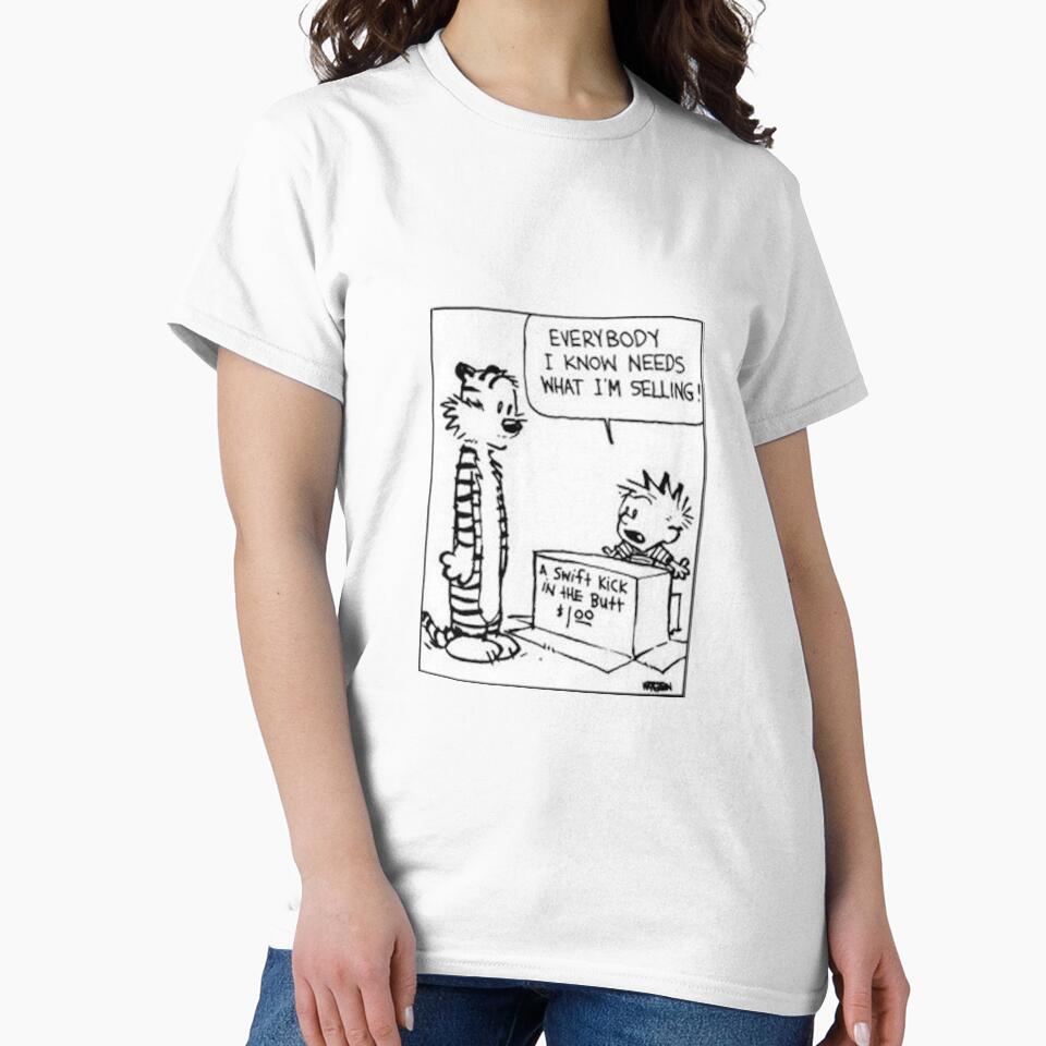 Funny Calvin Hobbes Sticker T-Shirts, Hoodie, Sweatshirt