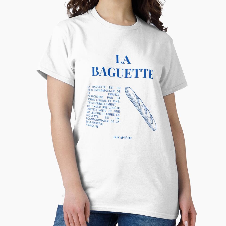 La Baguette French Graphic by JeSuisAgnes