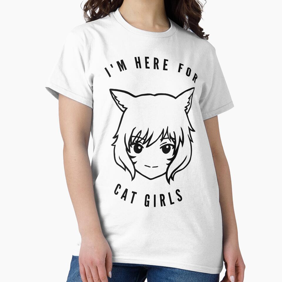 FFXIV Cat Girls, Y'shtola, I Love Cat Girls by RiceyBun T-Shirts, Hoodie, Sweatshirt | BlankRebels.com (Image 2)