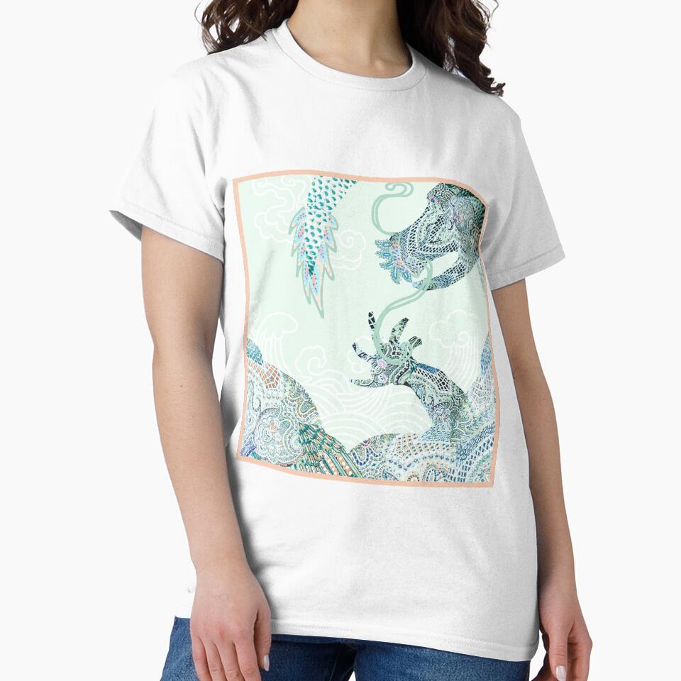 Intricate dragon design by finedrawings T-Shirts, Hoodie, Sweatshirt | BlankRebels.com (Image 2)