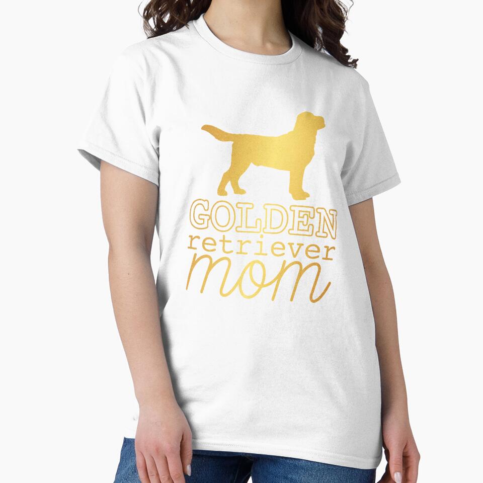 Golden Retriever Mom | Dog Mom by Free-Range Chicken T-Shirts, Hoodie, Sweatshirt | BlankRebels.com (Image 2)