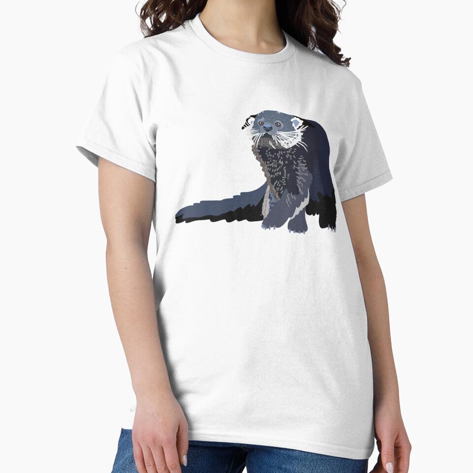 B is for Binturong ,Binturong – Curious Asian Bearcat Wildlife Illustration by PrettylittlepastelUk T-Shirts,... (Image 2)